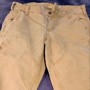 Carhartt tan women's work pants